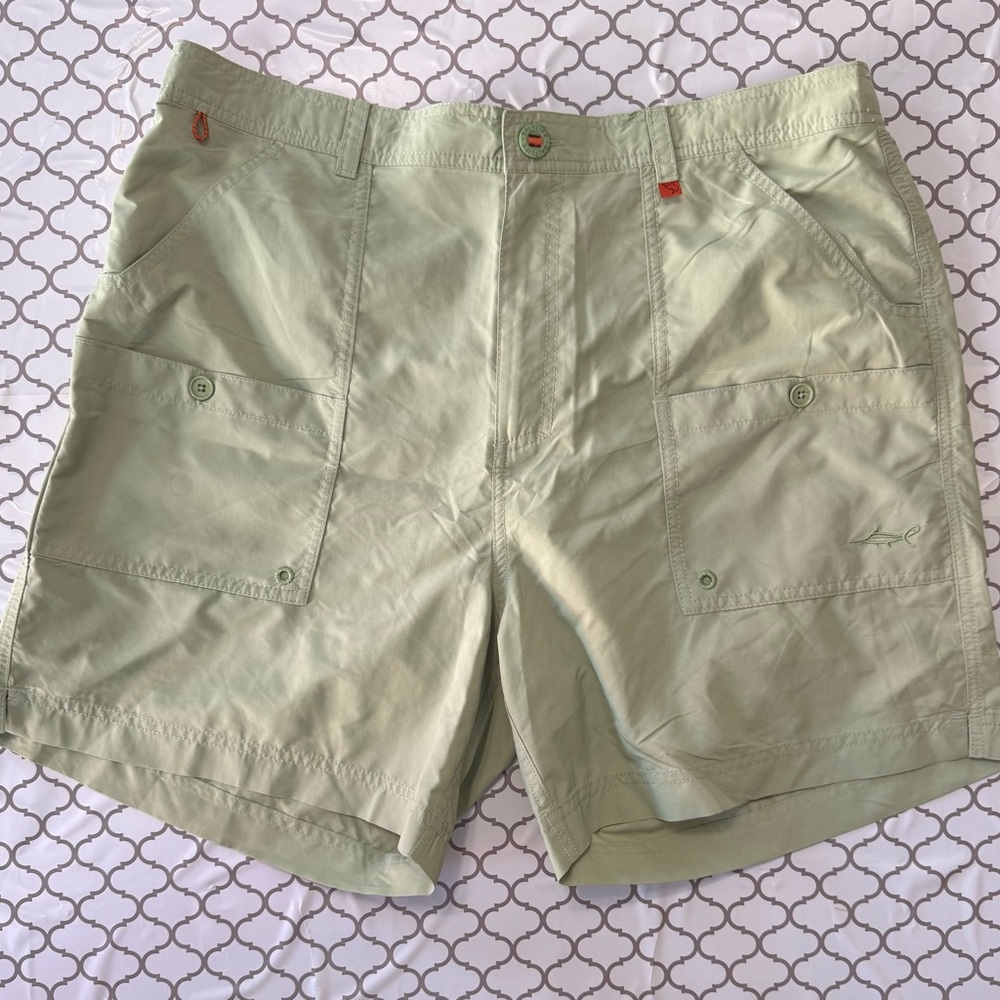 Salt Life Light Green‎ Men’s Cargo Shorts